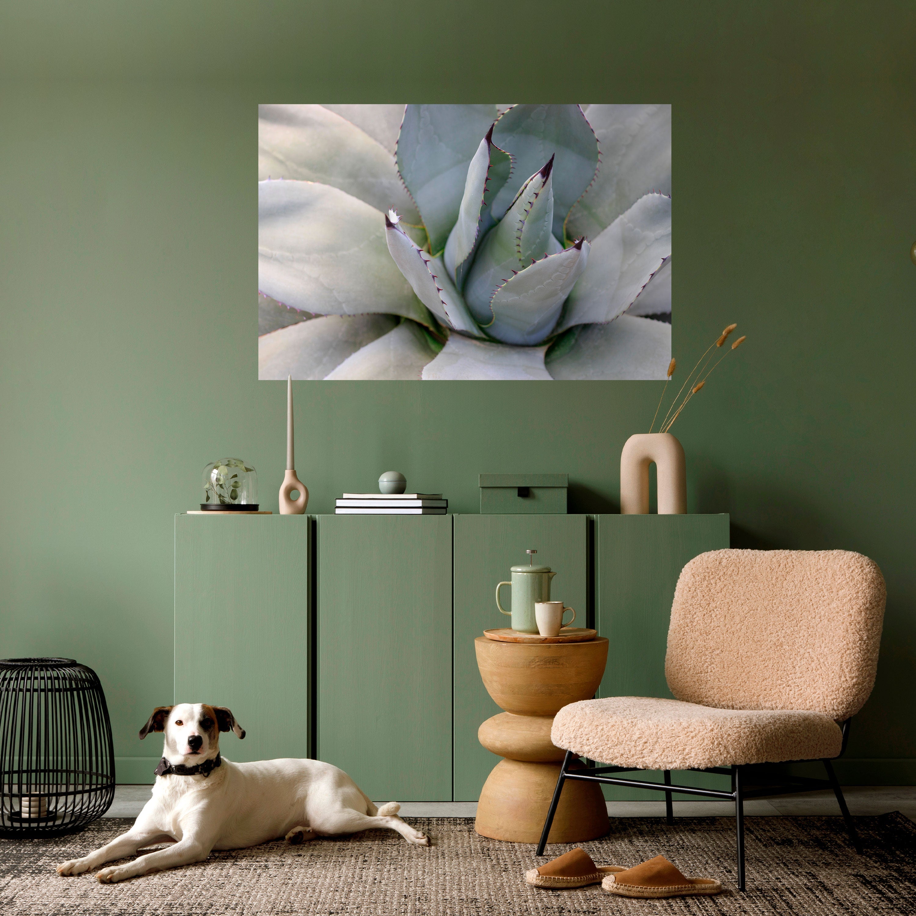 AGAVE ELEGANCE Poster Horizontal Autocolante