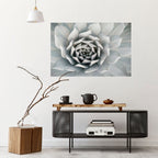 ELEGANT PETAL SWIRL Peel and Stick Horizontal Poster