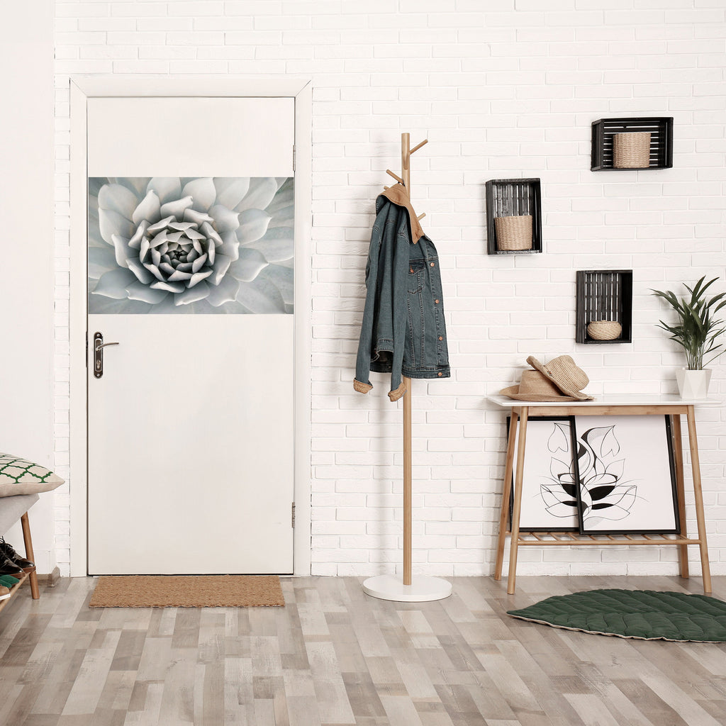 ELEGANT PETAL SWIRL Peel and Stick Horizontal Poster