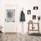 ELEGANT PETAL SWIRL Poster Vertical Autocolante