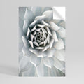 ELEGANT PETAL SWIRL Poster Vertical Autocolante