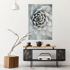 ELEGANT PETAL SWIRL Poster Vertical Autocolante