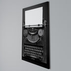 TYPEWRITER SYMPHONY Vertical Canvas Print