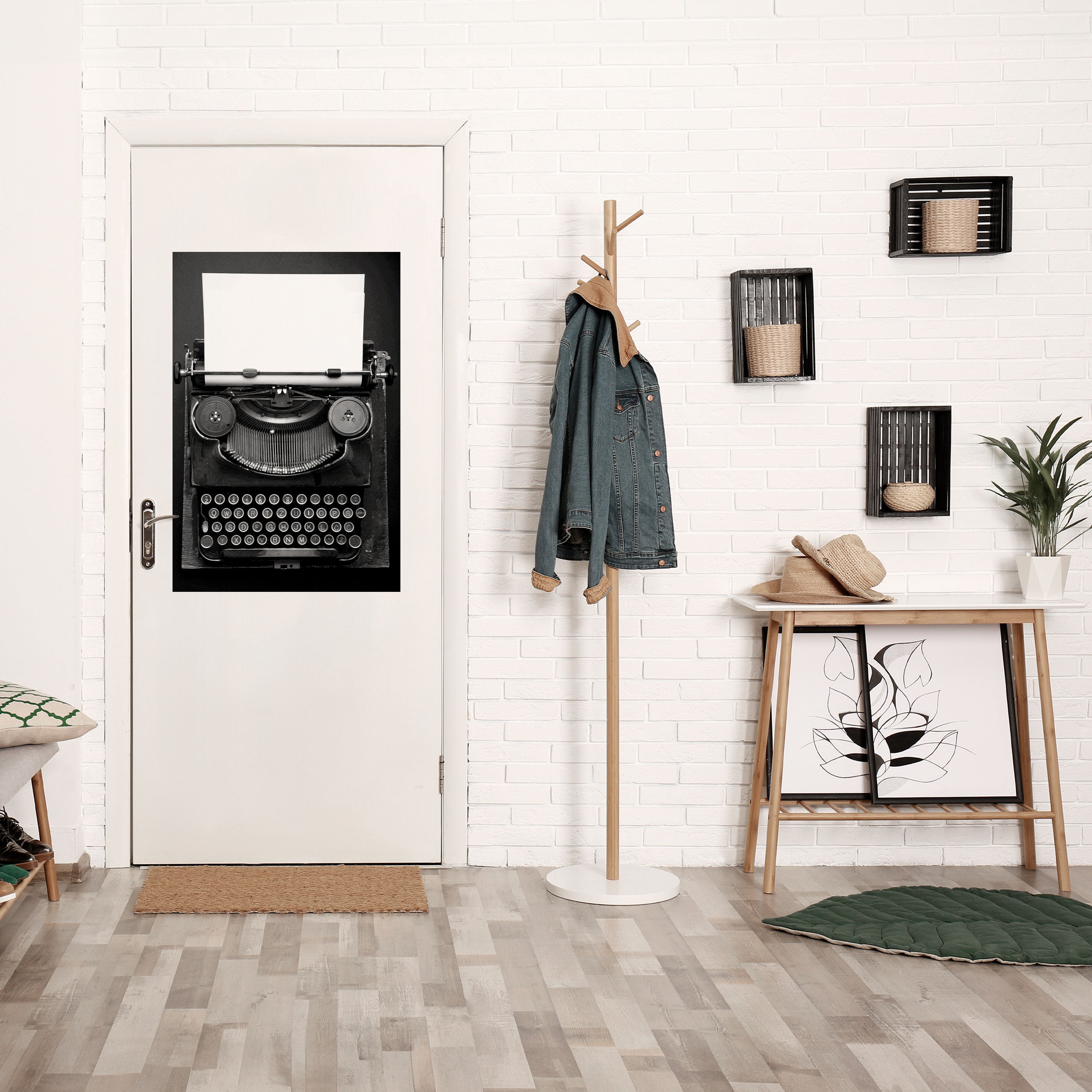 TYPEWRITER SYMPHONY Poster Vertical Autocolante