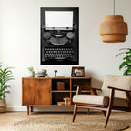 TYPEWRITER SYMPHONY Poster Vertical Autocolante