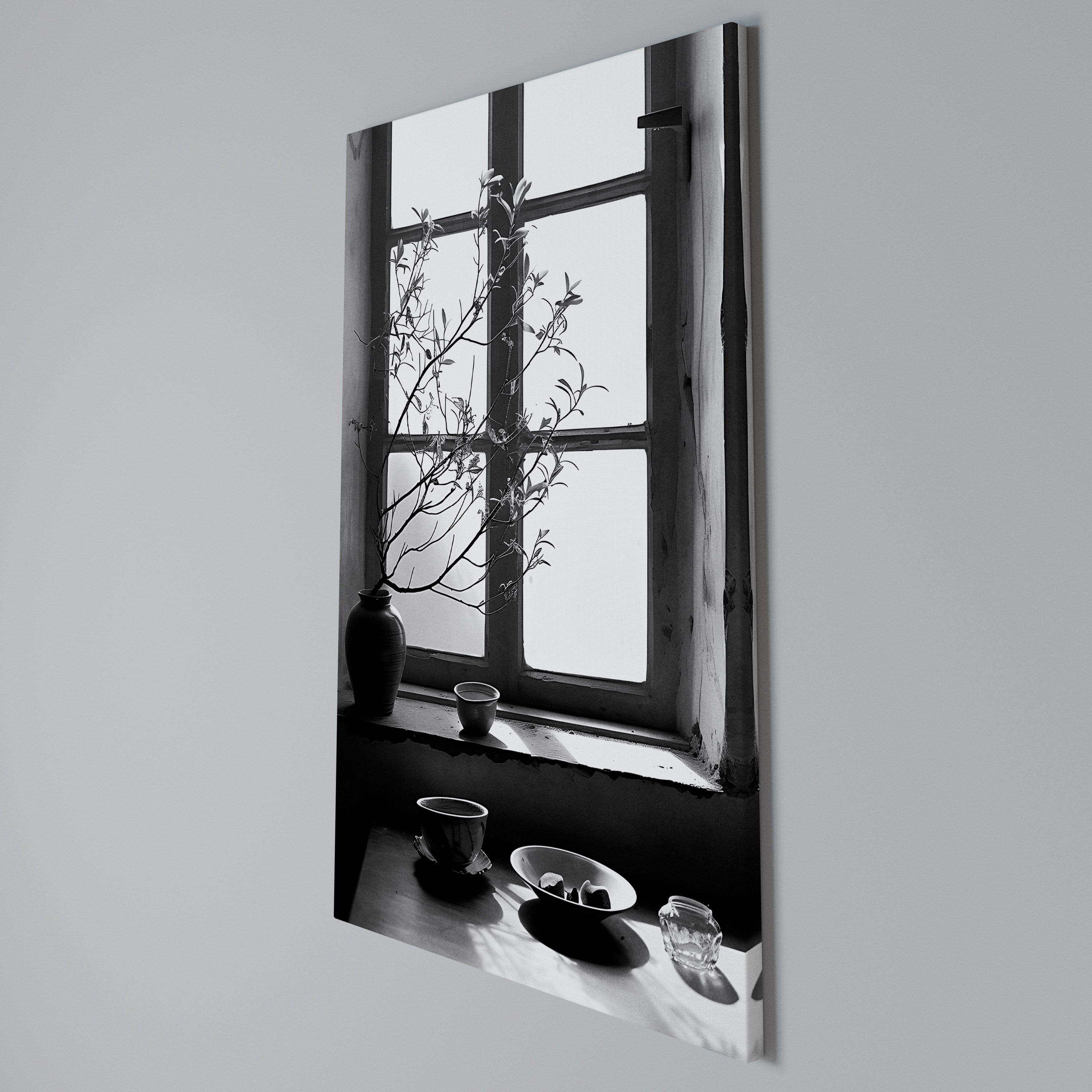 WHISPERING WINDOW LIGHT Vertical Canvas Print