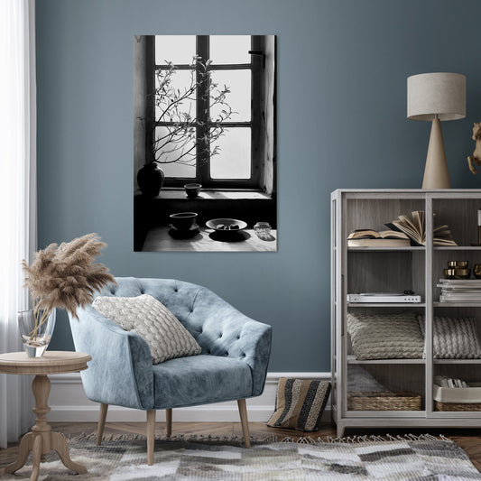 WHISPERING WINDOW LIGHT Vertical Canvas Print
