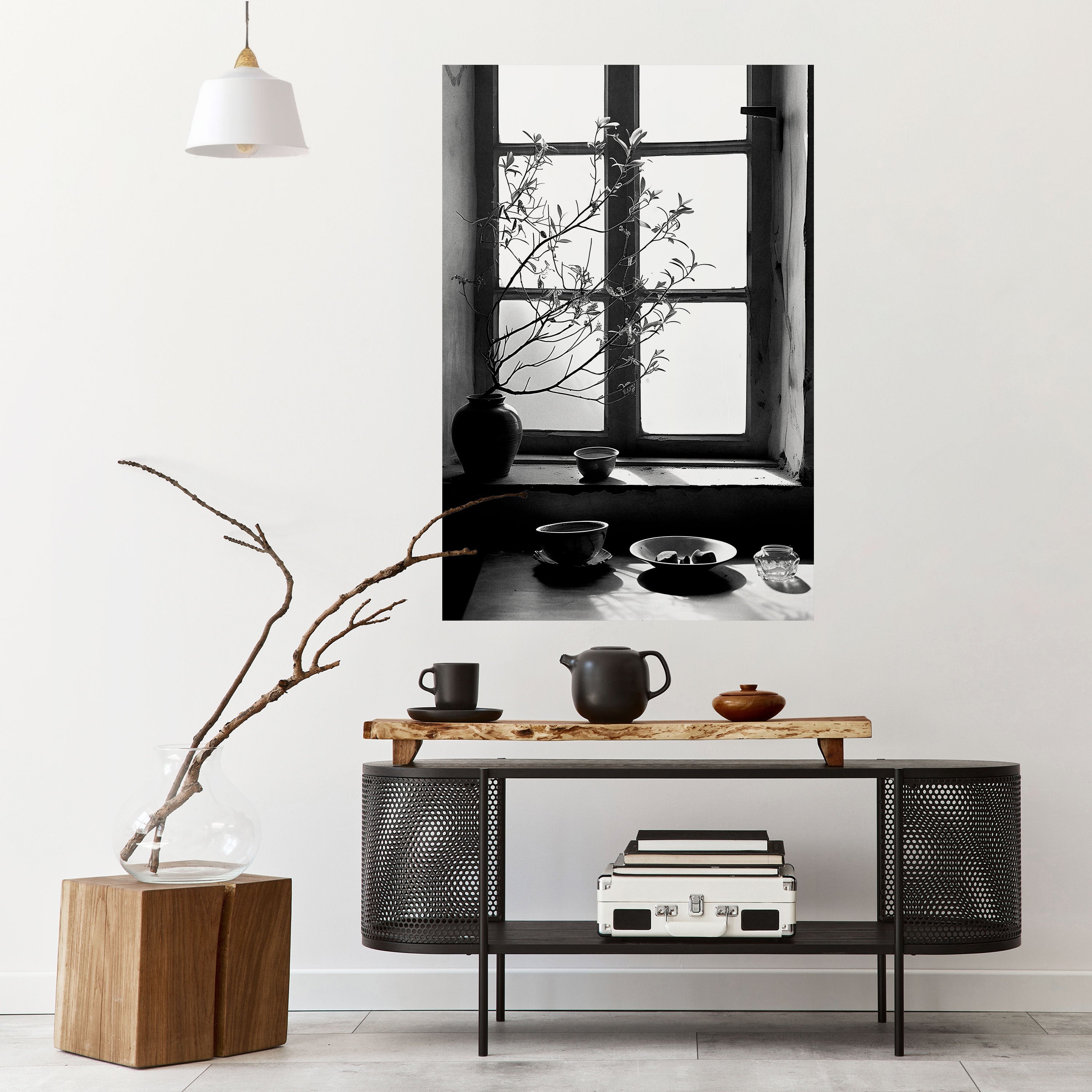 WHISPERING WINDOW LIGHT Poster Vertical Autocolante