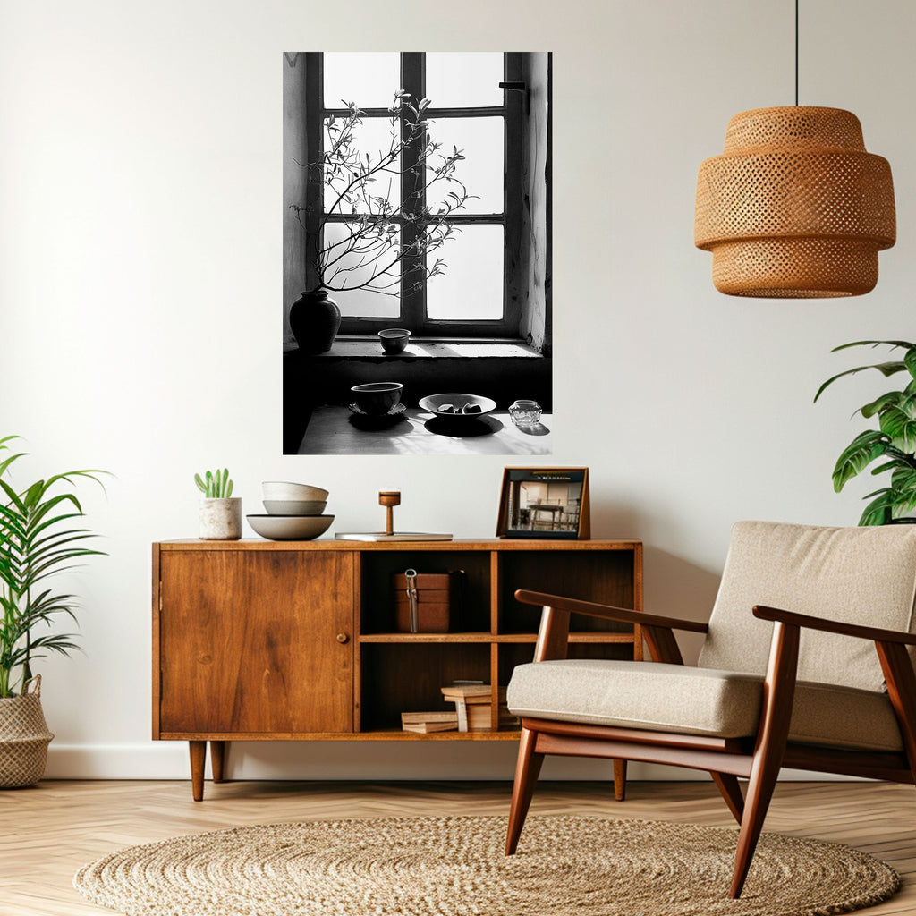 WHISPERING WINDOW LIGHT Poster Vertical Autocolante