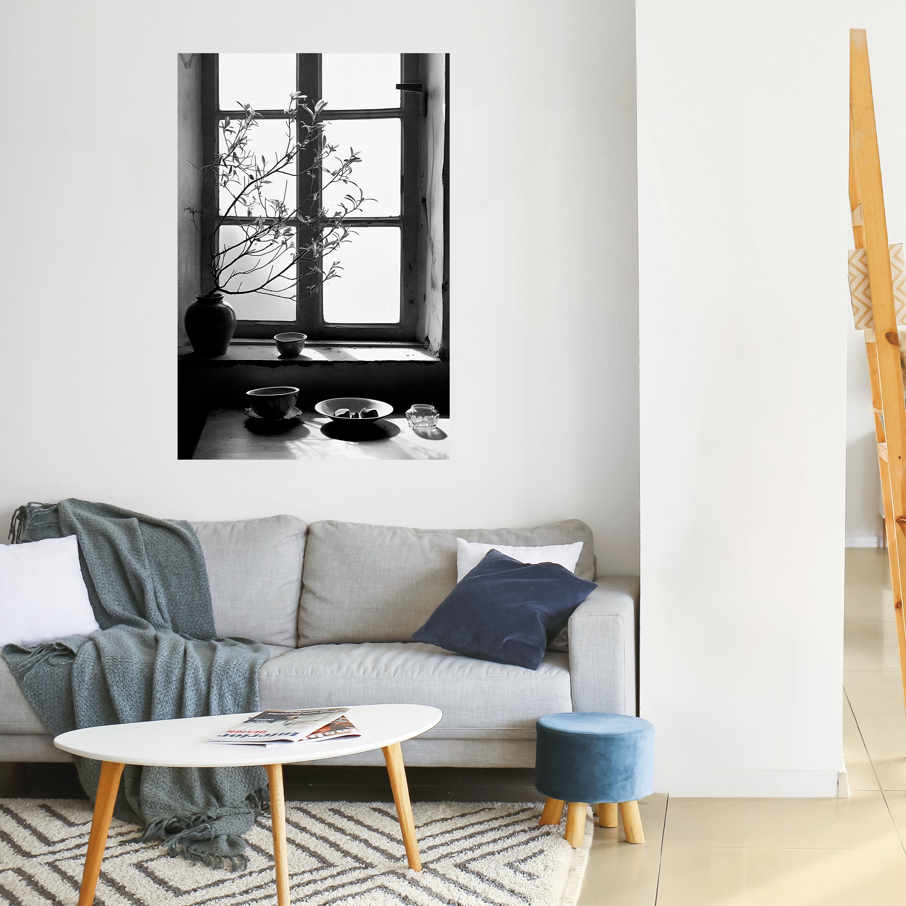 WHISPERING WINDOW LIGHT Poster Vertical Autocolante