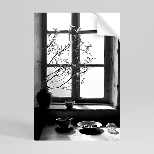 WHISPERING WINDOW LIGHT Póster Autocolante Vertical