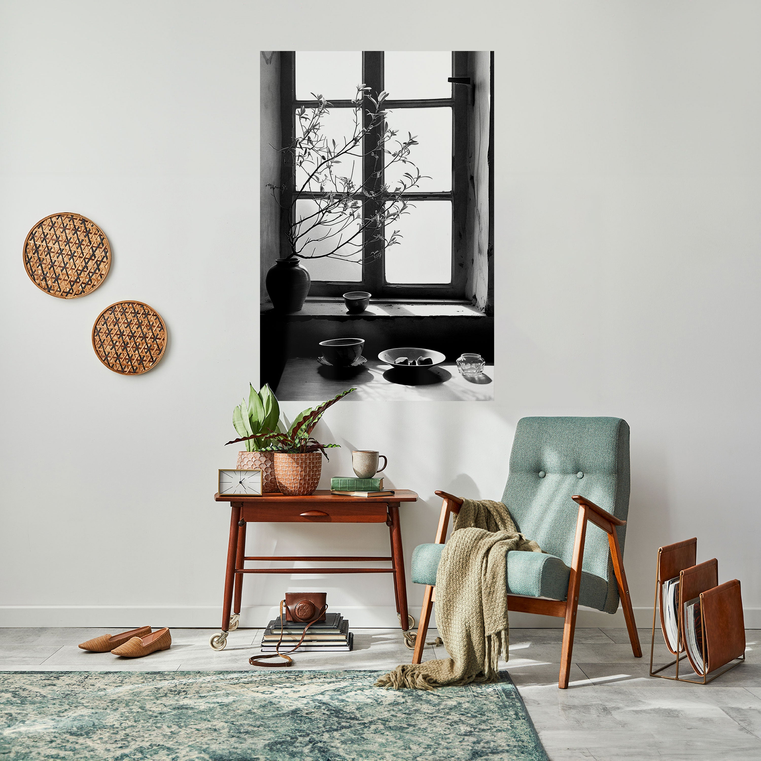 WHISPERING WINDOW LIGHT Poster Vertical Autocolante