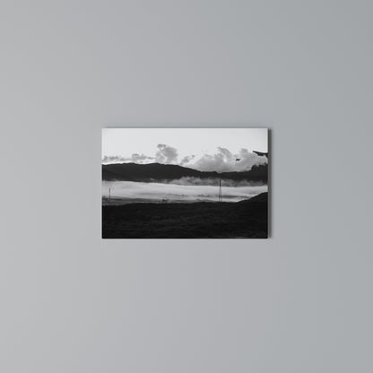 MISTY MOUNTAIN RADIANCE Horizontal Canvas Print
