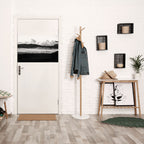 MISTY MOUNTAIN RADIANCE Peel and Stick Horizontal Poster