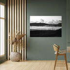 MISTY MOUNTAIN RADIANCE Peel and Stick Horizontal Poster