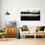 MISTY MOUNTAIN RADIANCE Peel and Stick Horizontal Poster