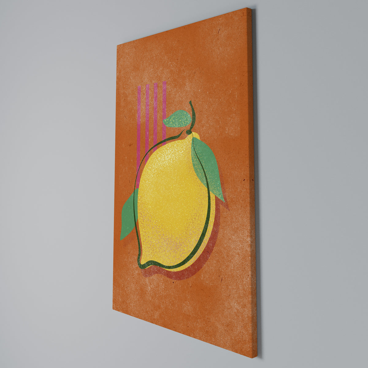 LUSCIOUS LEMON Quadro em tela vertical