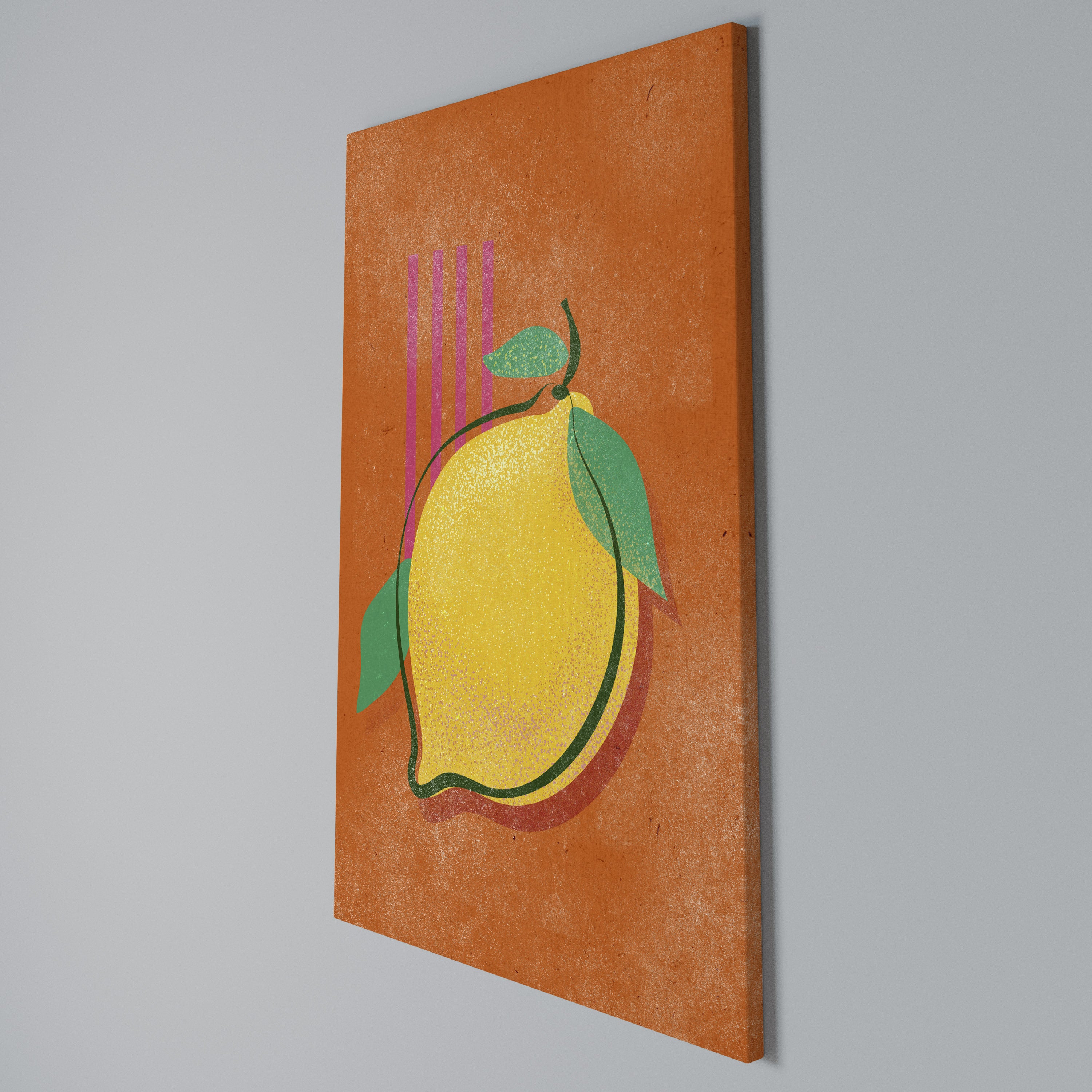 LUSCIOUS LEMON Quadro em tela vertical