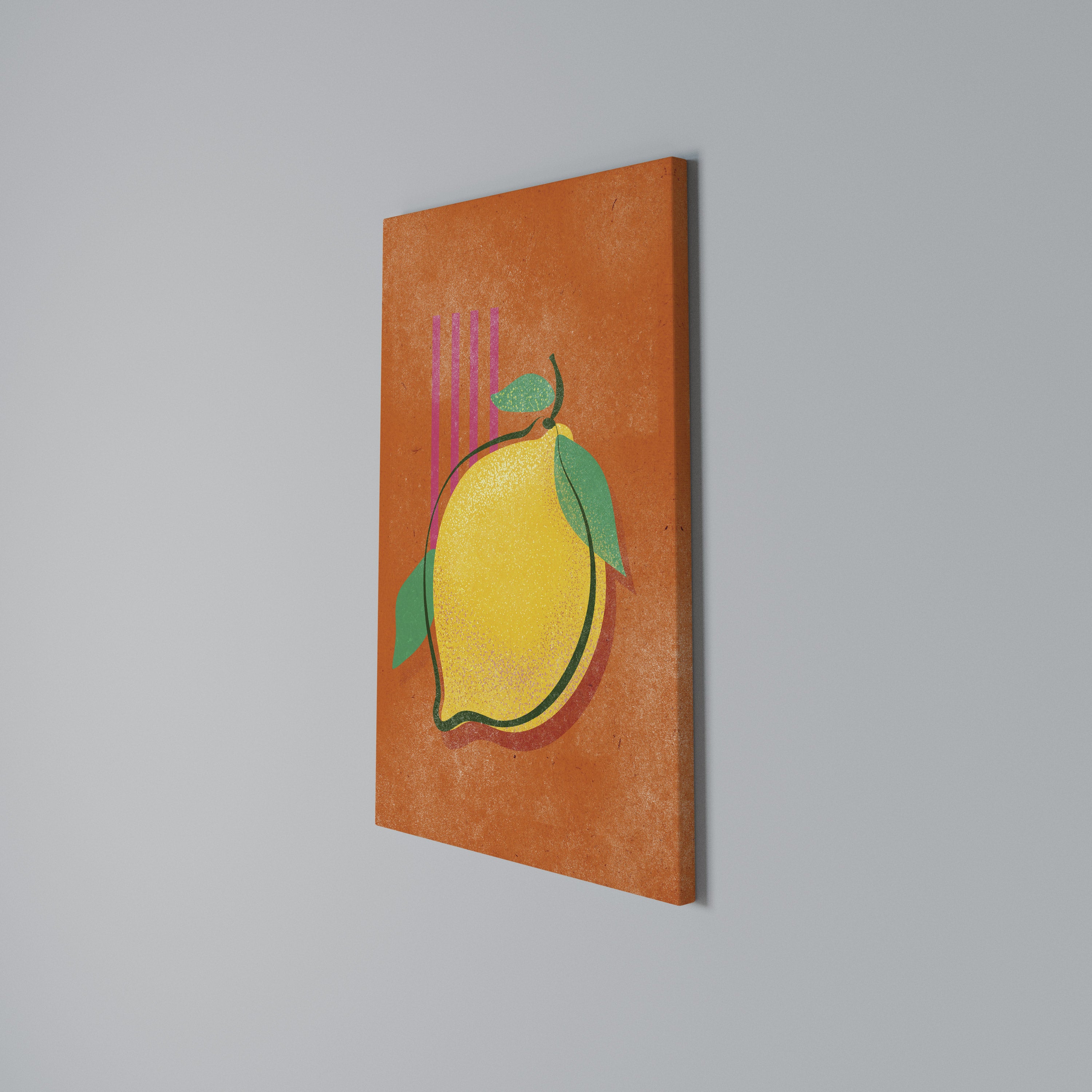 LUSCIOUS LEMON Quadro em tela vertical