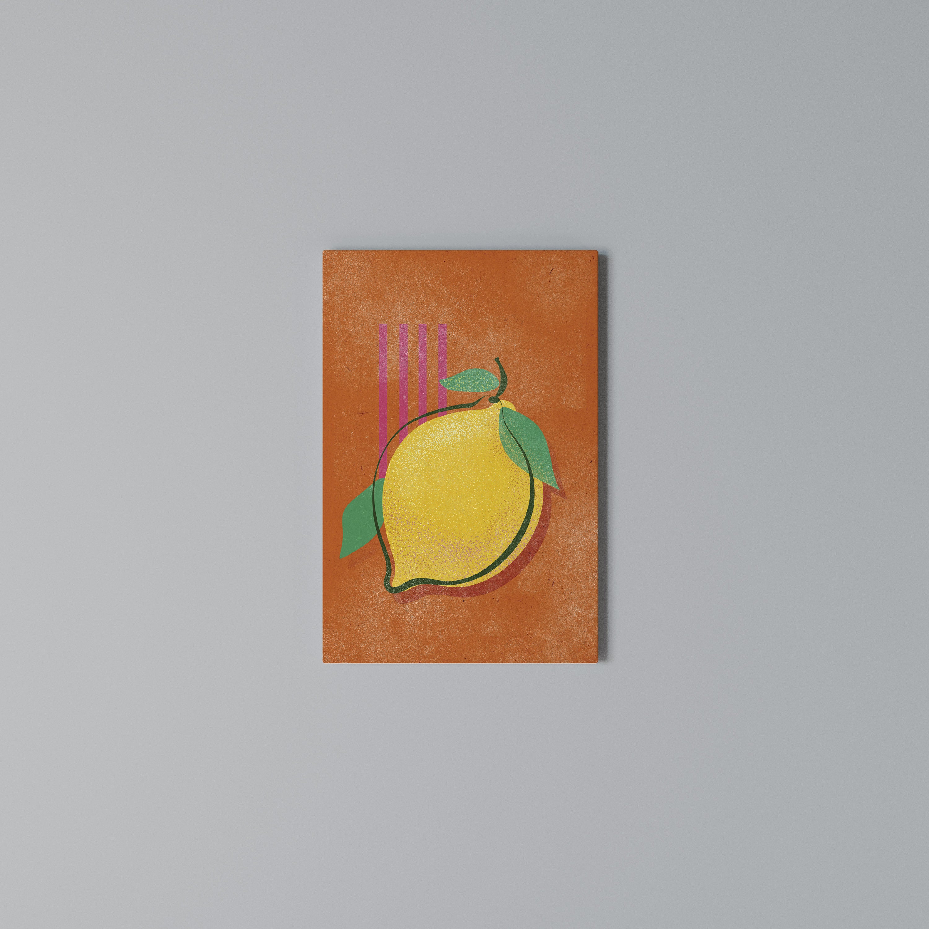 LUSCIOUS LEMON Quadro em tela vertical