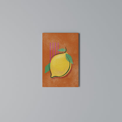 LUSCIOUS LEMON Quadro em tela vertical