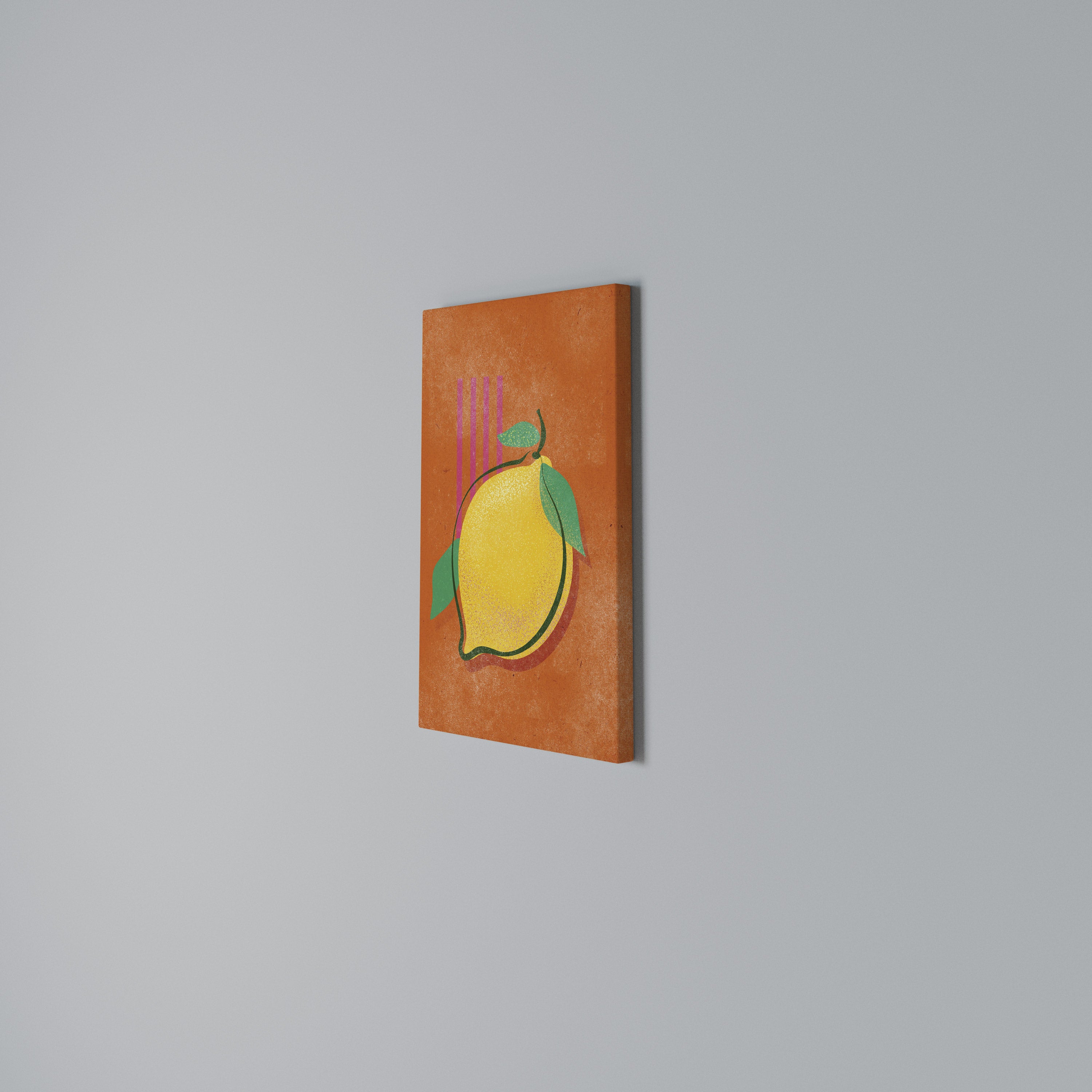 LUSCIOUS LEMON Quadro em tela vertical