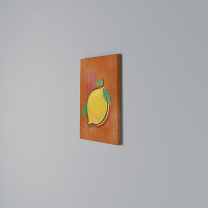 LUSCIOUS LEMON Quadro em tela vertical