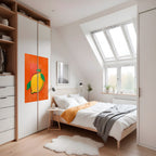 LUSCIOUS LEMON Peel and Stick Vertical Poster