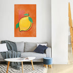LUSCIOUS LEMON Peel and Stick Vertical Poster