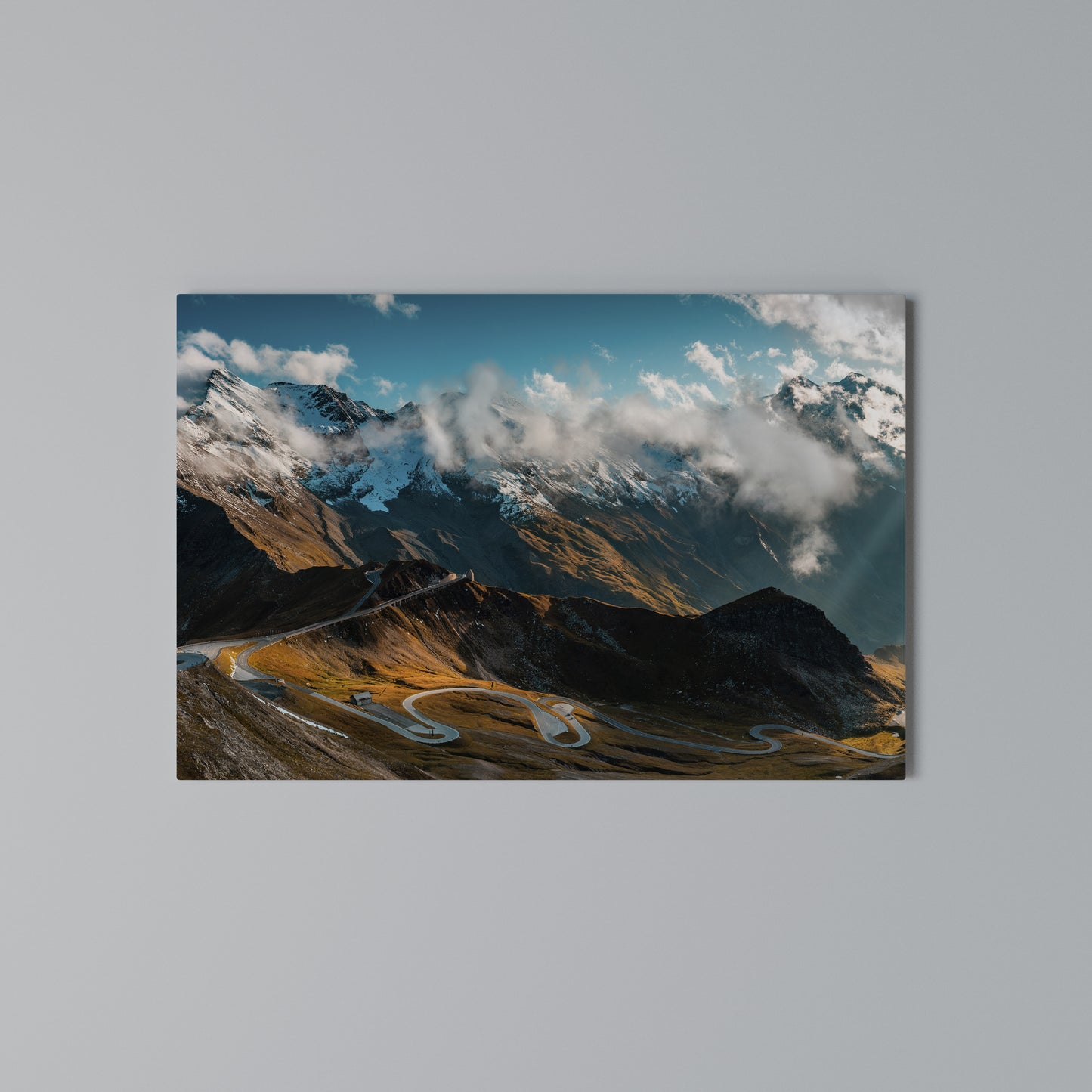 MOUNTAIN SERPENTINE Horizontal Canvas Print