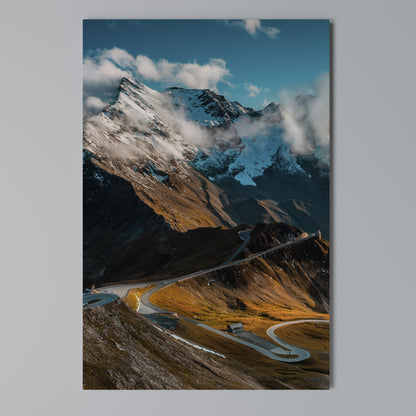 MOUNTAIN SERPENTINE Quadro em tela vertical