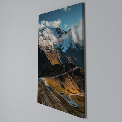 MOUNTAIN SERPENTINE Quadro em tela vertical