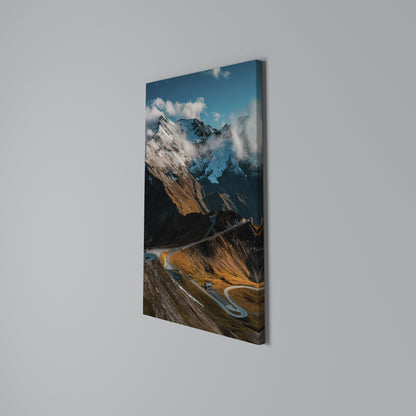 MOUNTAIN SERPENTINE Quadro em tela vertical