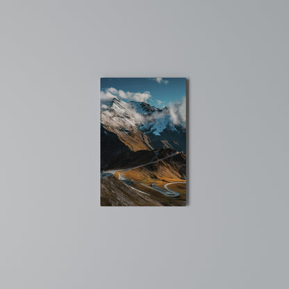 MOUNTAIN SERPENTINE Quadro em tela vertical