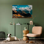 MOUNTAIN SERPENTINE Peel and Stick Horizontal Poster