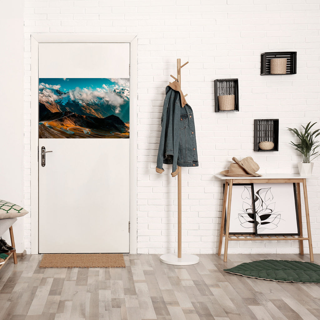 MOUNTAIN SERPENTINE Peel and Stick Horizontal Poster