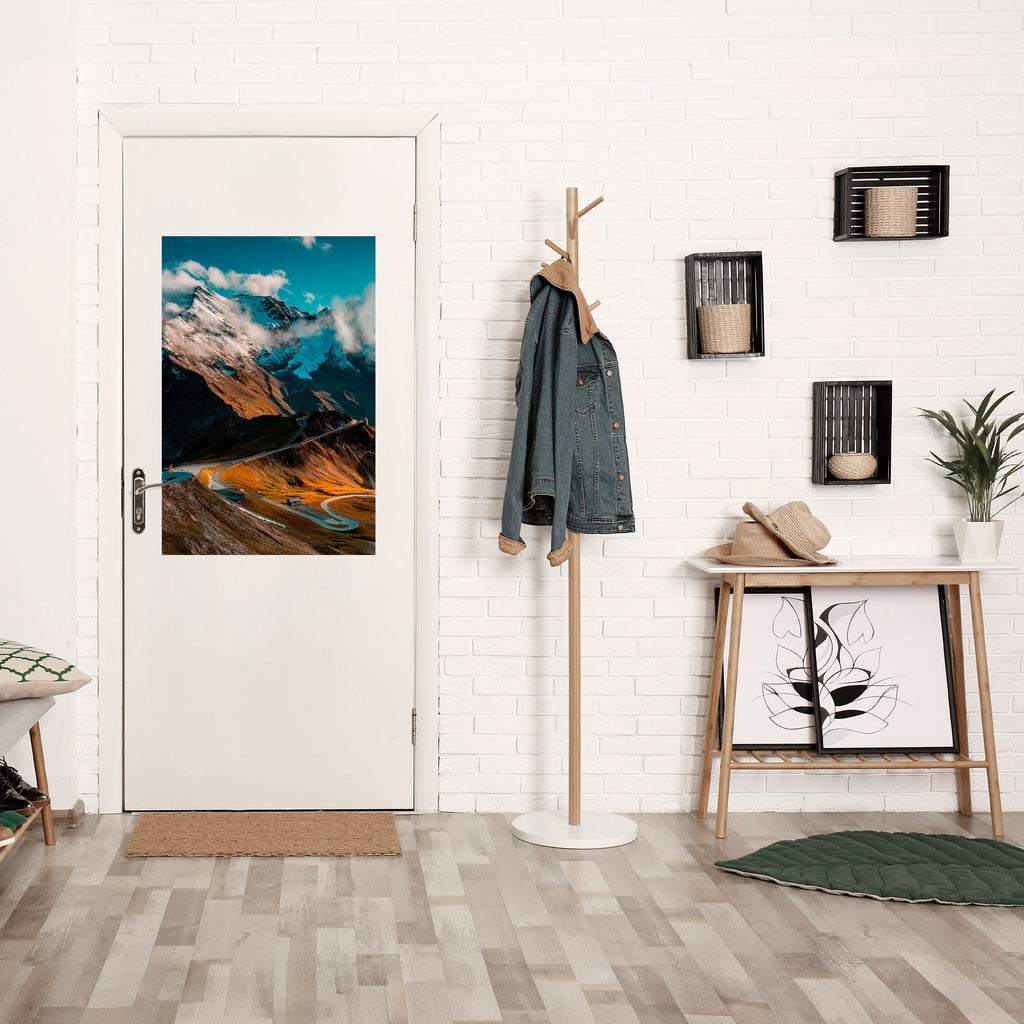 MOUNTAIN SERPENTINE Poster Vertical Autocolante