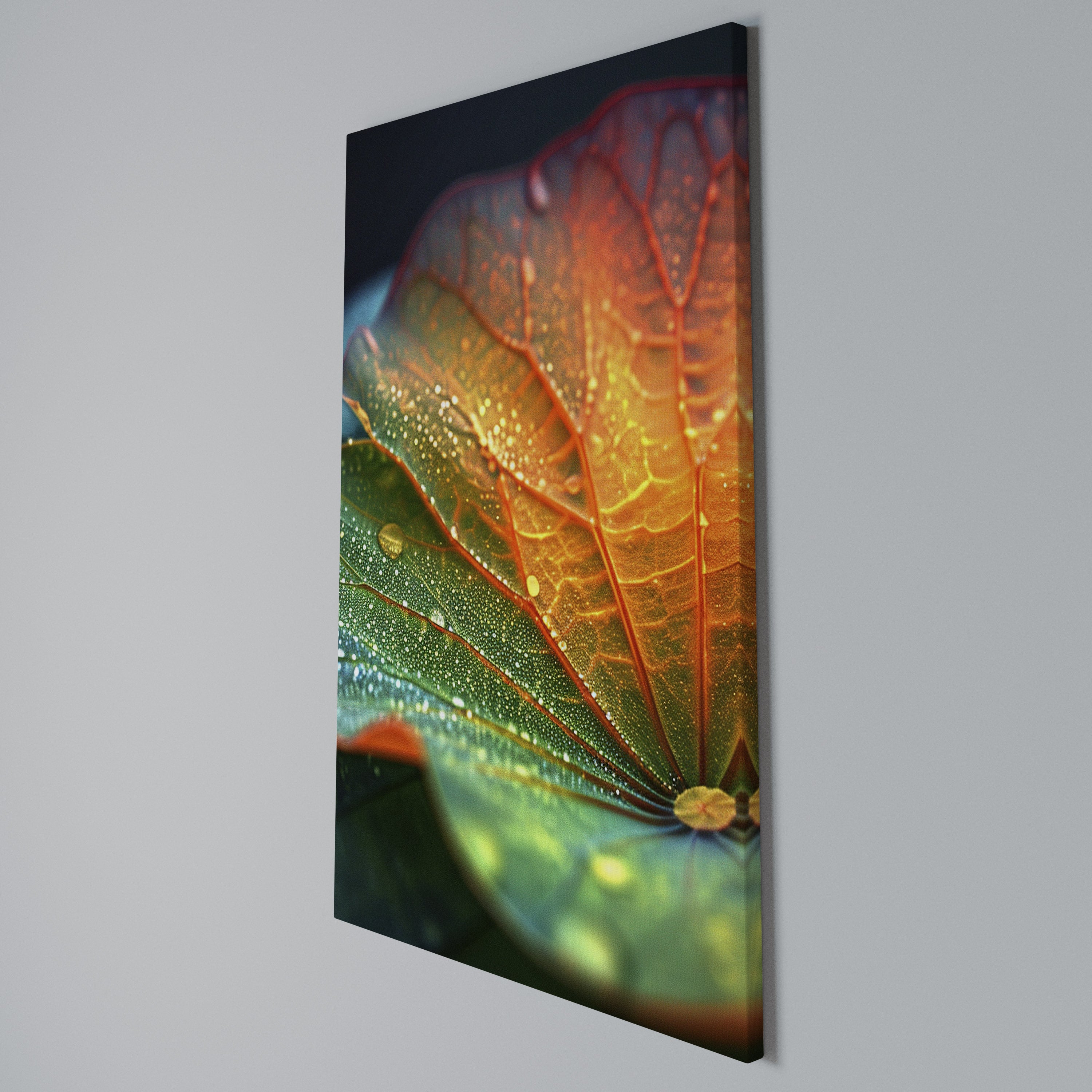 ECHOES OF RAIN Quadro em tela vertical