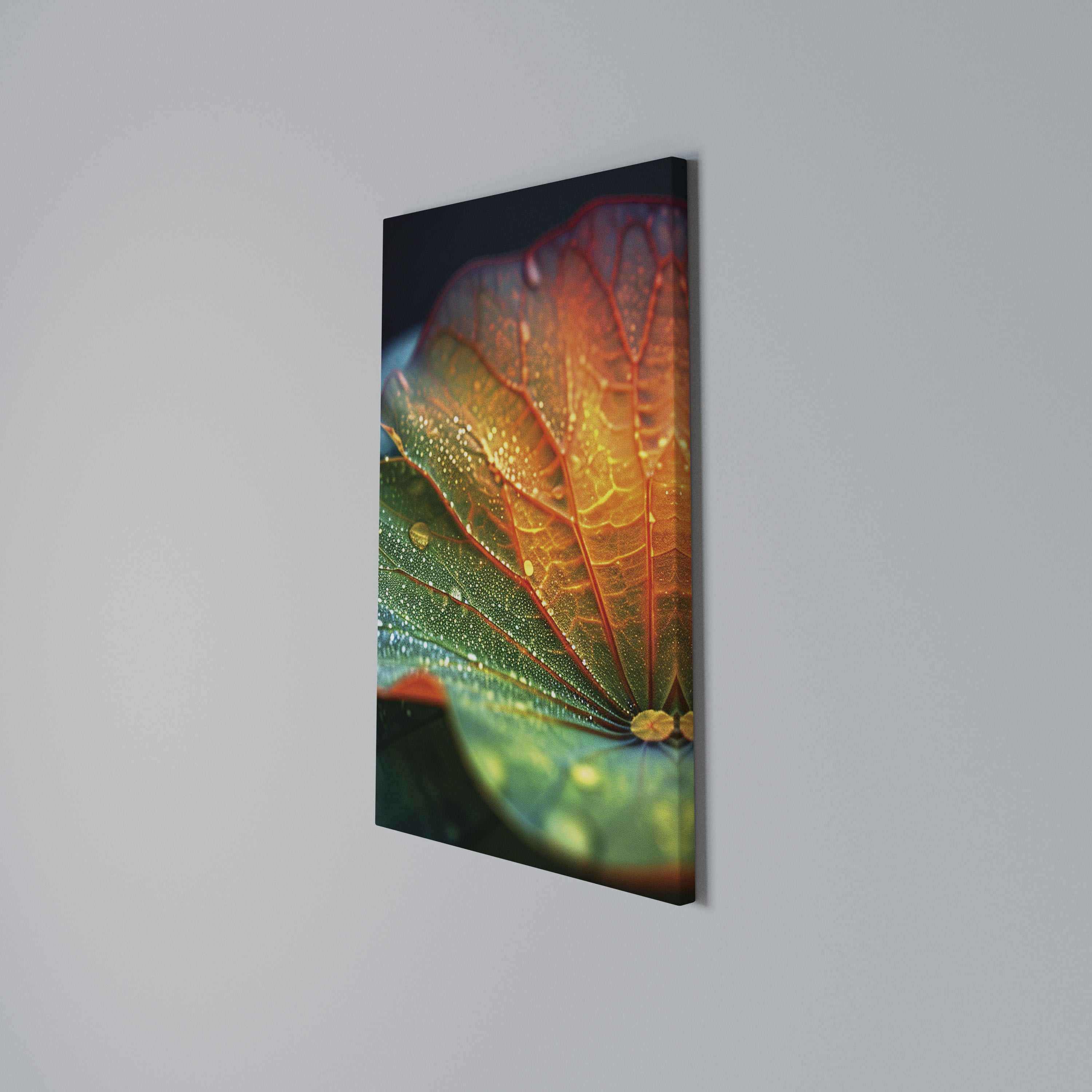 ECHOES OF RAIN Quadro em tela vertical
