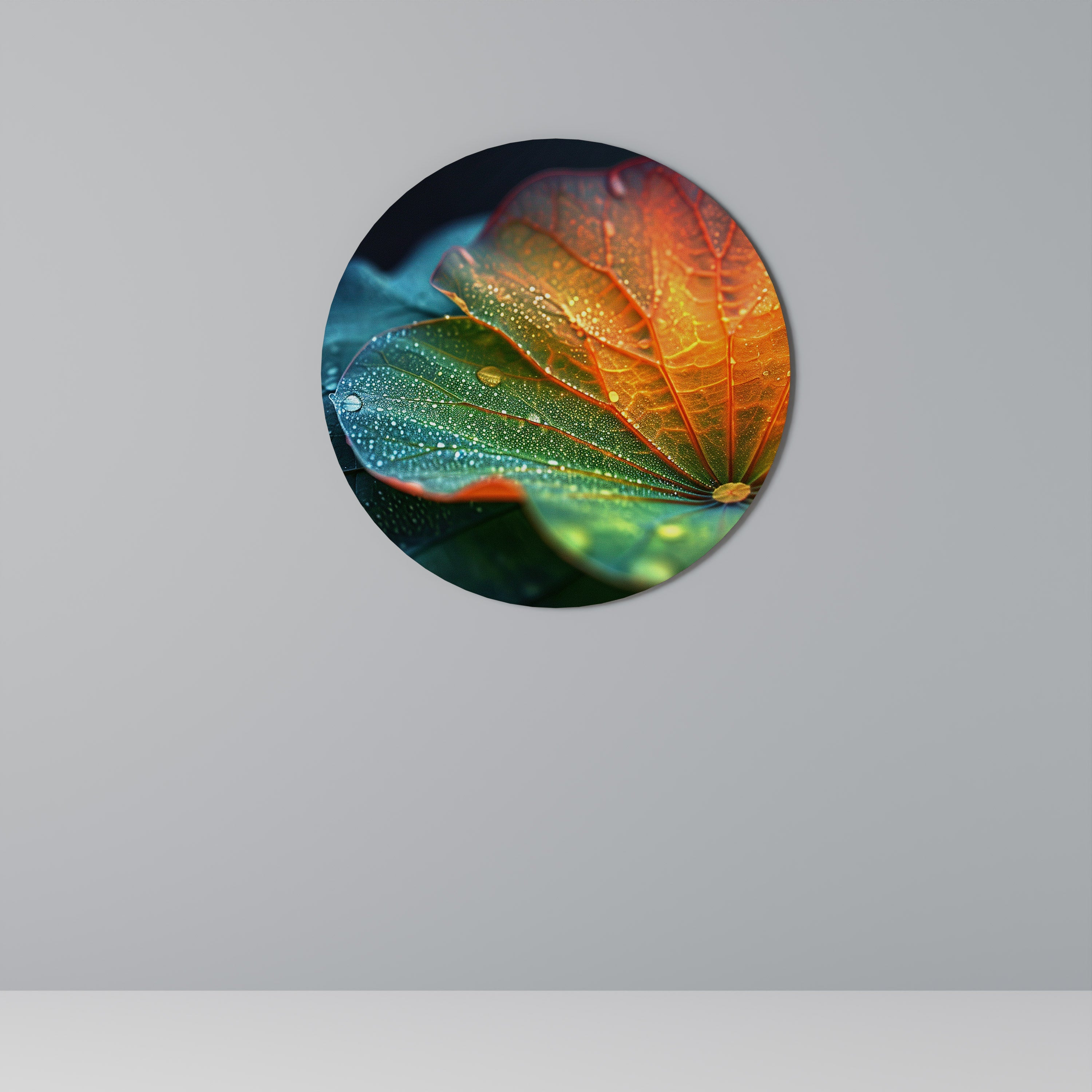 ECHOES OF RAIN Quadro Redondo Decorativo