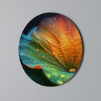 ECHOES OF RAIN Quadro Redondo Decorativo