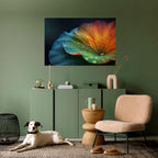 ECHOES OF RAIN Peel and Stick Horizontal Poster