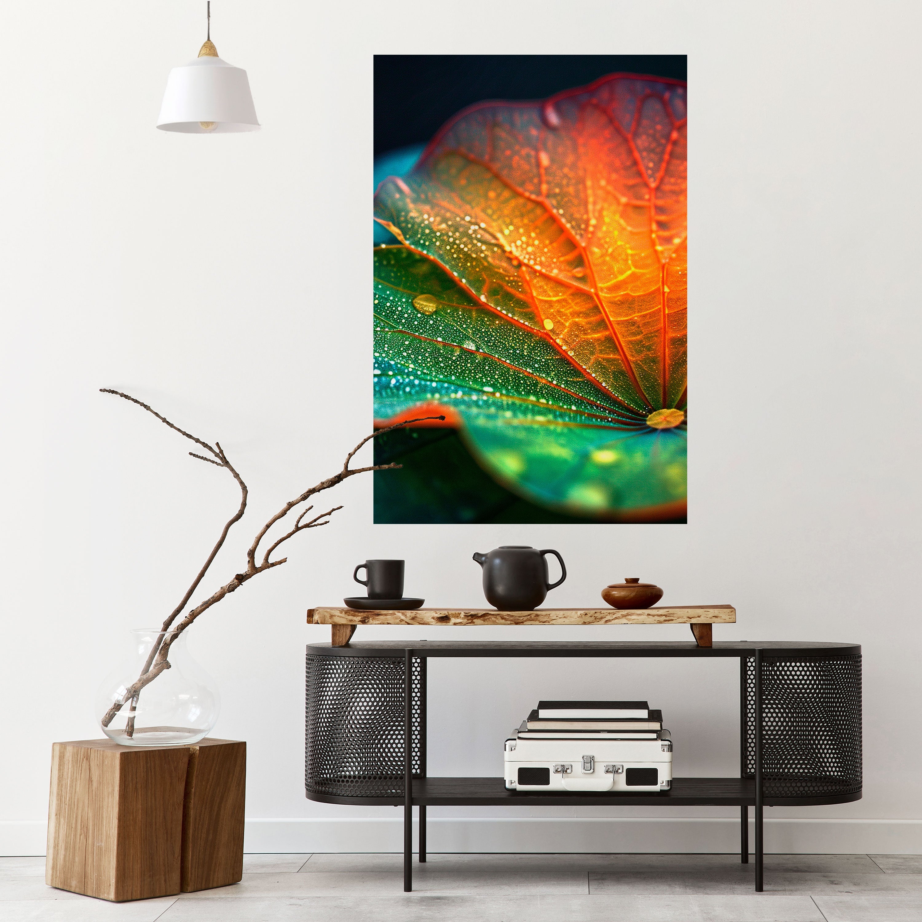 ECHOES OF RAIN Poster Vertical Autocolante