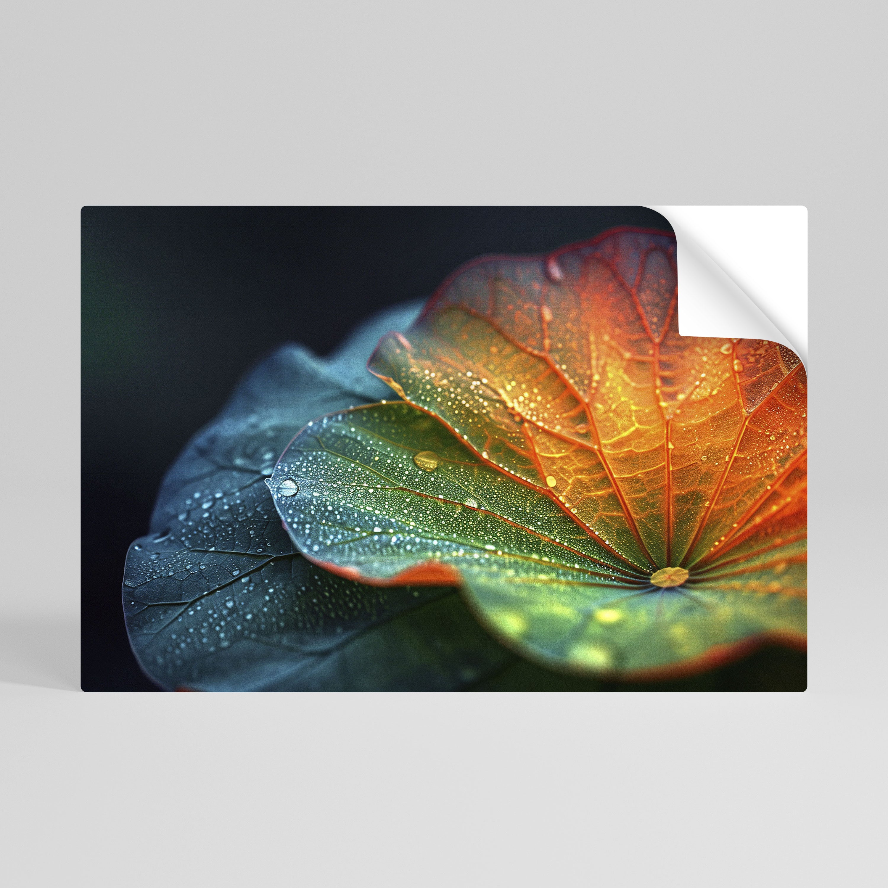 ECHOES OF RAIN Póster Autocolante Horizontal