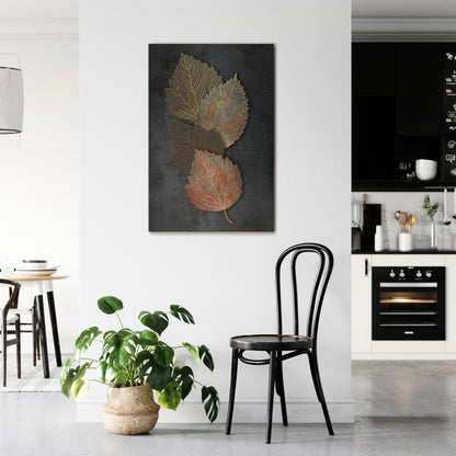 FOLIAGE IN FOCUS Quadro em tela vertical
