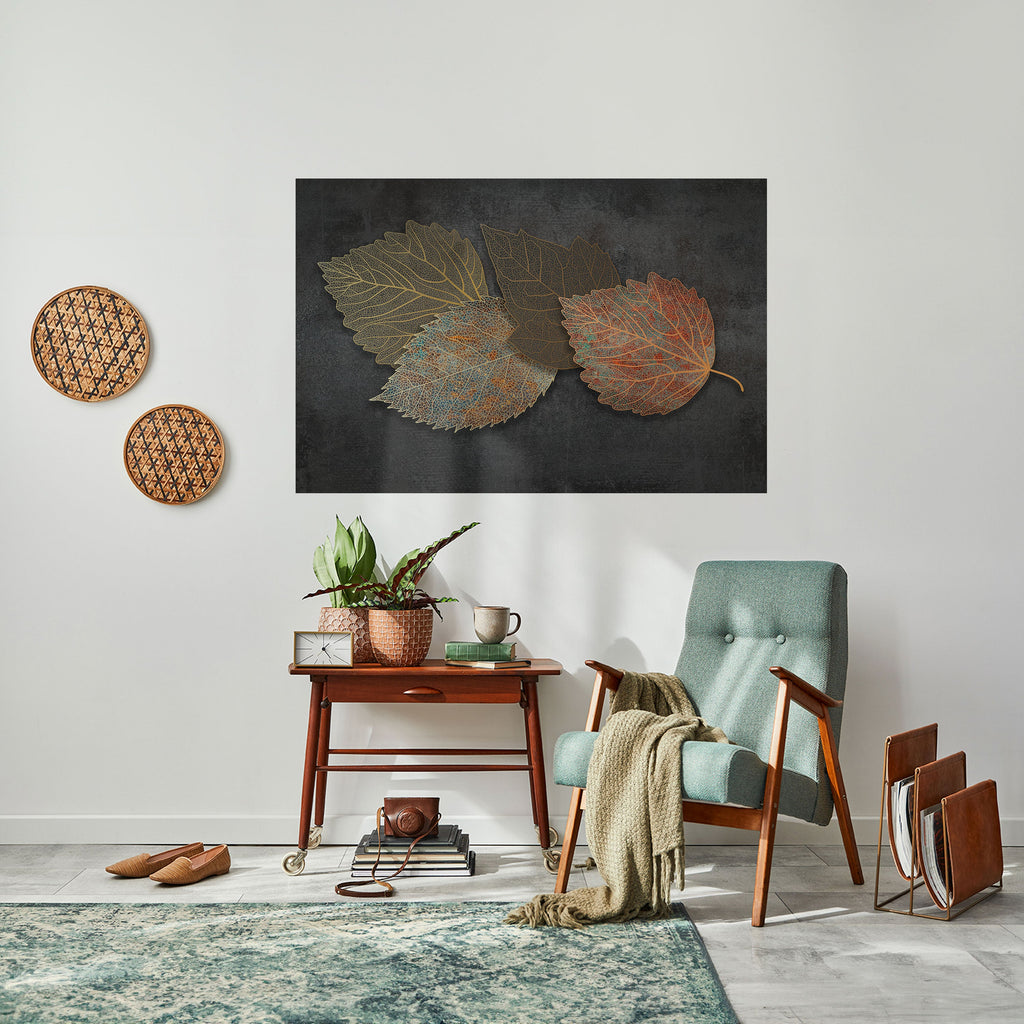 FOLIAGE IN FOCUS Peel and Stick Horizontal Poster