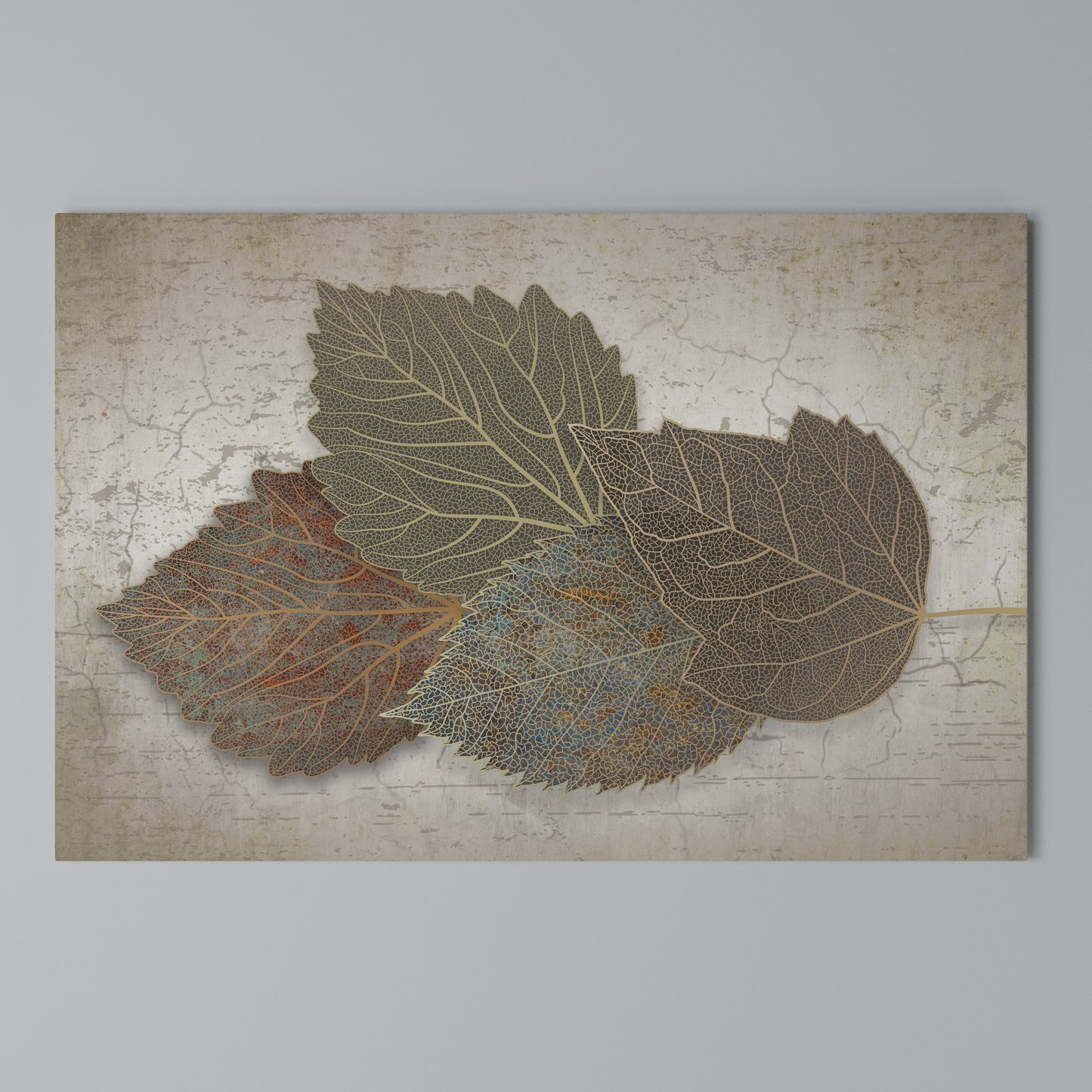 LEAVES OF TIME Horizontal Canvas Print