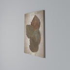 LEAVES OF TIME Vertical Canvas Print