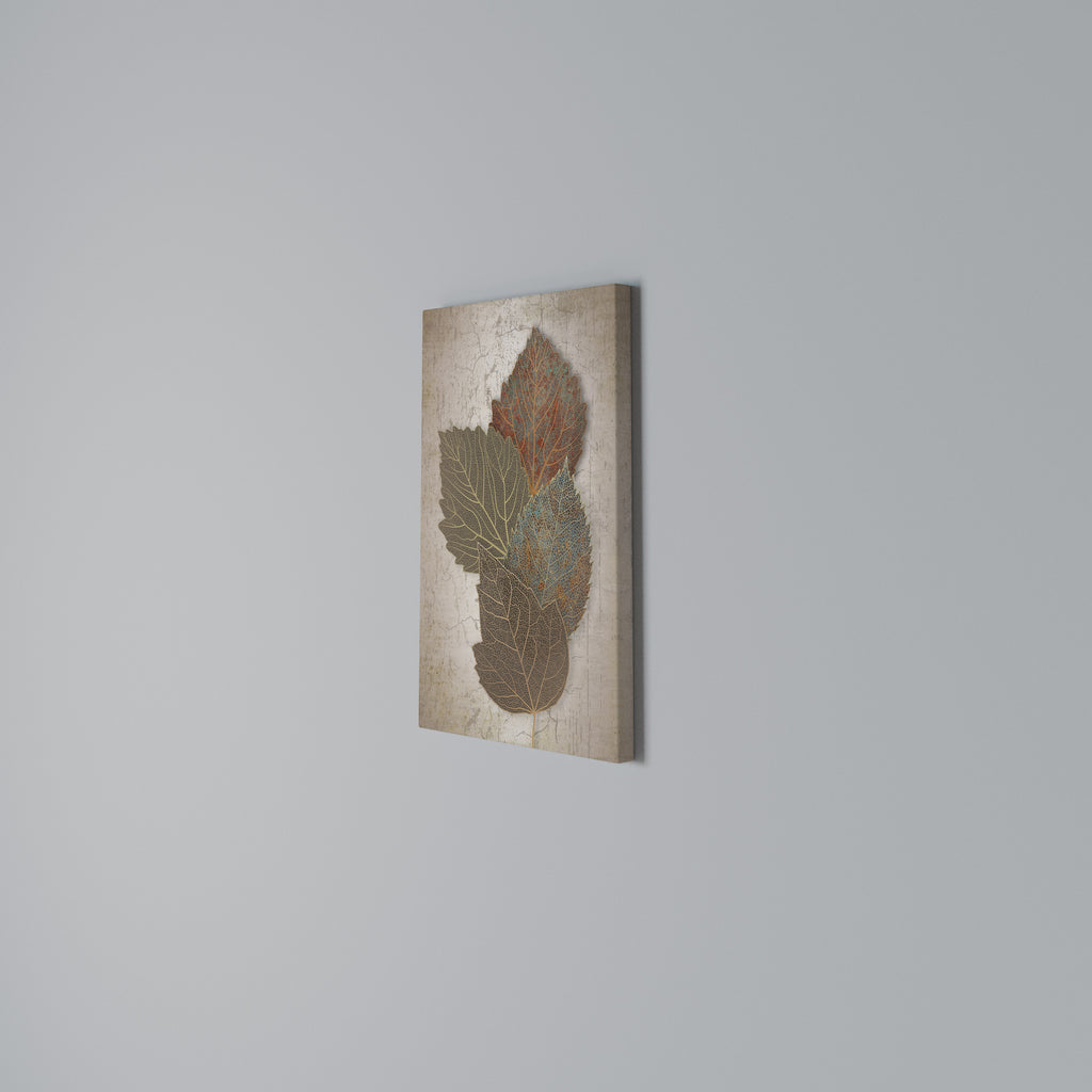 LEAVES OF TIME Vertical Canvas Print