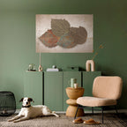 LEAVES OF TIME Peel and Stick Horizontal Poster